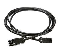 Bachmann - Spannungsversorgungs-Verlängerungskabel - GST18i3 (W) zu GST15i3 (M) - 3 m - Schwarz