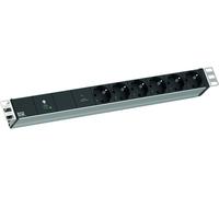 Bachmann Steckdosenleiste 19Z 1HE VM 6xCEE7/3 800.3933 (800.3933)