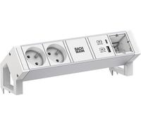 Bachmann Steckdosenleiste DESK2 ALU WHITE 937.415 (937.415)