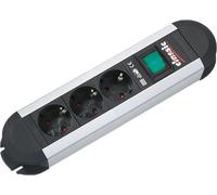 BACHMANN Steckdosenleiste PRIMO CLASSIC ALU, 3-fach mit (330.070)