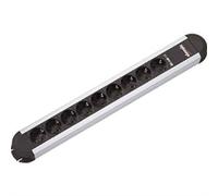 BACHMANN Steckdosenleiste PRIMO CLASSIC ALU, 9-fach ohne (331.011)
