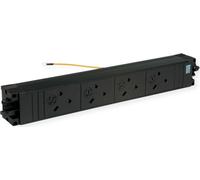 BACHMANN STEP BASE 4xUK 45° 3,15A GST18, noir