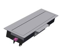 BACHMANN TOP FRAME Sym de table octuple RAL9006 boîtier sw