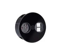 BACHMANN TWIST 1xUTE 2xKeystone noir 30GE satiné