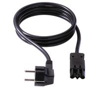 Bachmann Wieland supply cable 10m (Schuko-GST18) - Black, 221200 ((Schuko-GST18)