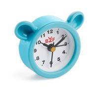 Back2Fun - Mini réveil pour Enfant, Pile LR44 Incluse, 57 x 50 x 20 mm, Accessoire de Table de Nuit ou Bureau, idéal pour la Routine Quotidienne Scolaire, Motif Ourson Bleu