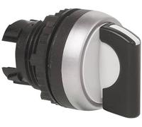 BACO 223907 L21KC03 Bouton sélecteur collerette plastique, chromé commutateur rotatif noir 1 x 45 ° 1 pc(s) Piece
