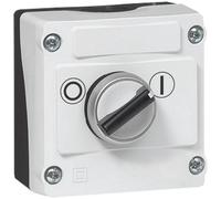 BACO 224216 LBX12510 Commutateur rotatif en boîtier noir, gris décrochage par rotation 1 pc(s)