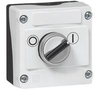 BACO 224216 LBX12510 Commutateur rotatif en boîtier noir, gris décrochage par rotation 1 pc(s)