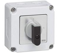 BACO Interrupteur sectionneur NB02AGQ 16 A 1 x 90° Gris, noir 1 pc.