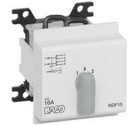 BACO NDF09 Interrupteur sectionneur 16 A 2 x 30 ° gris 1 pc(s)