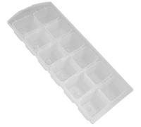 Bacs à glaçons - METALTEX - Lot de 2 - Plastique souple - 12 cubes par bac