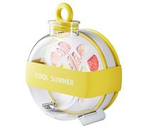 Bacs à glaçons pour congélateur, ustensiles de cuisine portables | Moule à glaçons multifonction étanche pour cocktails, café, boissons, thé, whisky, restaurant, café, magasin de boisson Jaune