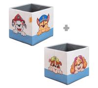 Bacs De Rangement Pour Chambre D'enfant - 2 Pièces Bleu / Pat' Patrouille TU