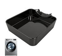 Bacs De Sol Lave-Linge Accessoire Filtre À Peluches Réutilisable | Avec Entonnoir, Bac De Vidange Pour Lave-Linge Frontal Protection Sol Buanderie, Anti-Odeurs, Anti-Taches, Garde Sol Propre