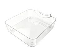 Bacs De Sol Lave-Linge Accessoire Filtre À Peluches Réutilisable | Avec Entonnoir Pour Lave-Linge Frontal Pour Sol Propre Et Sec, Protection Buanderie, Anti-Odeurs Et Taches