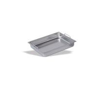 Bacs GN 1/2 en Inox avec Poignées Verticales Rétractables - P40 à 200 mm - - - Acier inoxydable x100xmm