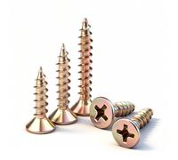 BACSHBY 20 Pièces Vis à Bois M3x12mm en Acier au carbone，Fixations Autotaraudeuses a Tête Fraisée Entièrement Filetées pour le Bois et les Meubles