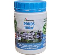 BactoBuddy BB 4 Bactéries pour étangs, lacs et bassins de plus de 50 m², contre algues, vase et eau trouble, 0,5 kg de poudre