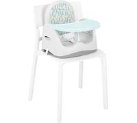 Badabulle Rehausseur de Chaise Enfant Trendy Meal, Universel, Adapté à Toutes les Chaises, Forme Ergonomique, Tablette Réglable & Amovible, Pliage Compact & Rangement Facile, Evolutif