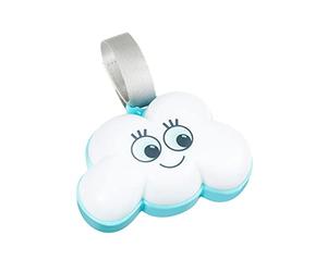 Badabulle Veilleuse Bébé Musicale & Lumineuse Nuage, Ultra Nomade, Petite Veilleuse qui S'accroche au Lit, parc…, Lumière Douce, 15 Berceuses & Bruits Blancs Intégrés, Arrêt Automatique 30min