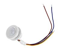 Badafaci Capteur de Mouvement Infrarouge Interrupteur de Commande Capteur de Corps LED Automatique 85 à 265 V 1 à 40 W Détection 4 à 10 M Délai de 40 S pour les Utilisateurs de Placard de Garage