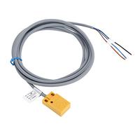 Badafaci Commutateur de Capteur de proximité PNP NO, Capteur de Commutateur de proximité Inductif ABS 5 Mm DC12 à 24 V 100 MA 3 Fils Normalement pour Machines-outils Portes Automatiques Garages