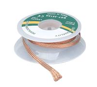 Badafaci Mèche à Dessouder en Alliage de Cuivre, Tresse de Retrait de Soudure sans Nettoyage pour Circuits électroniques 1.5 Mètres (3,5 mm (3515A))