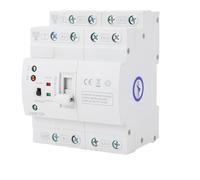 Badafaci Mini Commutateur de Transfert Manuel Automatique ATS, Commutateur D'alimentation Double Niveau PC 4P 80 A, Type D'alimentation Secteur Super Fin à Montage sur Rail DIN, a