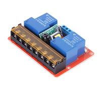 Badafaci Module de Relais à 2 Canaux, Carte de Relais de Haut et Bas Niveau 30A avec Bornes à Vis, Cavalier Sélectionnable, Contrôle à Double Charge pour la Domotique, l'électronique Industrielle