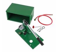 Badafaci Pompe de Test de Pression Manuelle 40 Kg, 4 MPA, capacité 18 L | Manomètre de Pression Clair, Levier Long, Course de 32 Ml, Contrôles de Tuyau et de Vanne, Raccords en Caoutchouc, Outil de