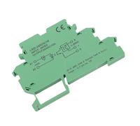 Badafaci Relais Statique à Borne, 10A Normalement , Connexion par Vis | Boîtier PA, Protection IP20, Indicateur LED D'état, Compatible Phoenix 2964322, Contacteur Alliage AgSnO2, Sortie Tension