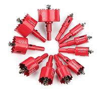 Badafaci Scie Cloche Bimétal M42, Coffret de Scies Cloches 11 Pièces