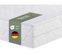 Badenia Trendline Matelas orthopédique Confortable BT100 2 en 1 Duo XXL 7 Zones 90 x 200 cm Certifié Oeko-Tex Dureté 2 et 3