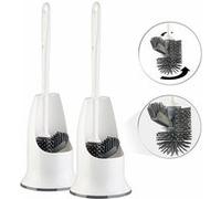 BadeStern : 2 brosses WC en silicone à tête remplaçable WG-90 G