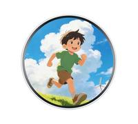 Badge Numérique Électronique Gadget Tactile Rechargeable | Pin D'Identification Électronique Pour Anime, Football, Garçons, Filles, Concerts, Festivals De Musique, Événements