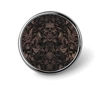 Badge rond en métal tendance pour femme, idéal pour l'extérieur, décoration de sac à dos, cadeau d'anniversaire, de Saint-Valentin