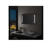 vidaXL Miroir LED Salle de Bain - 100 x 60 cm