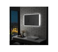 Badkamerspiegel LED 100x60 cm144728
