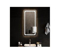 vidaXL Badkamerspiegel LED 50x100 cm3154101 miroir G