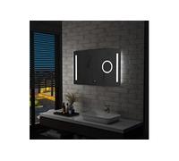 vidaXL - Miroir mural LED salle de bain 100x60 cm