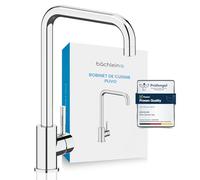 Bächlein Robinet de cuisine Plivo - Robinet cuisine orientable 360° Chrome