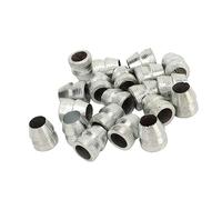 BAFOVY 20 Pièces Cales de Poignée de Marteau Cale de Poignée de Hache Ronde en Acier pour Marteau Hache de Luge Kit de Réparation de Division pour Le Remplacement et l'entretien de la de (18mm)