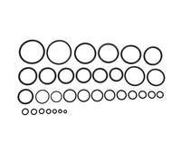 BAFOVY Assortiment de 383 Pièces de Joints Toriques Kit de Joints de Système de Climatisation en Caoutchouc HNBR 4138938 pour Pelle EX Réparation Automobile Pneumatique Hydraulique