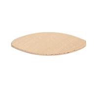 BAFOVY Biscuits d'assemblage de Bois 100 Pièces, Bois de Hêtre Massif pour un Joint Solide, Performance Adhésive Durable, Idéal pour les Projets de Menuiserie (10#)