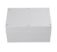 BAFOVY Boîte de Jonction de Puissance Boîte de Jonction étanche ABS 240 X 160 X 120 Mm électrique en Plastique Ignifuge IP65 avec Plaque de Montage Amovible pour une Utilisation de Distribution
