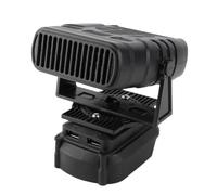 BAFOVY Chauffage D’espace sans Fil pour Batterie 18V, 2 Vitesses | Chauffage Rapide avec Protection contre la Surchauffe, Fonctionnement Silencieux de 30 DB, Deux Ports USB, Boîtier ABS,