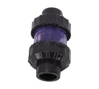 BAFOVY Clapet Anti-Retour en Fonte UPVC, Passage Intégral, Non Retour, Anti Refoulement, pour Système de Plomberie (25mm/0,98 pouces)