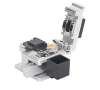 BAFOVY Couperet de Fibre, Coupe-fibre Optique en Alliage d'aluminium avec Lame en Carbure de Tungstène, Support 3 en 1, 16 Points de Clivage, Retour Automatique pour les Techniciens de à Chaud à