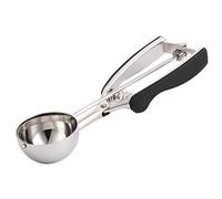 BAFOVY Cuillère à Crème Glacée Cuillère à Crème Glacée en Acier Inoxydable avec Poignée à Ressort Boule à Melon en Métal 304 pour Biscuits aux Fruits et Sorbets à la dans la Cuisine à Domicile (55mm)